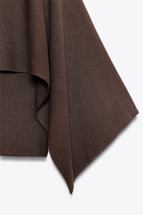 KNIT CAPE JUMPER - Image 9