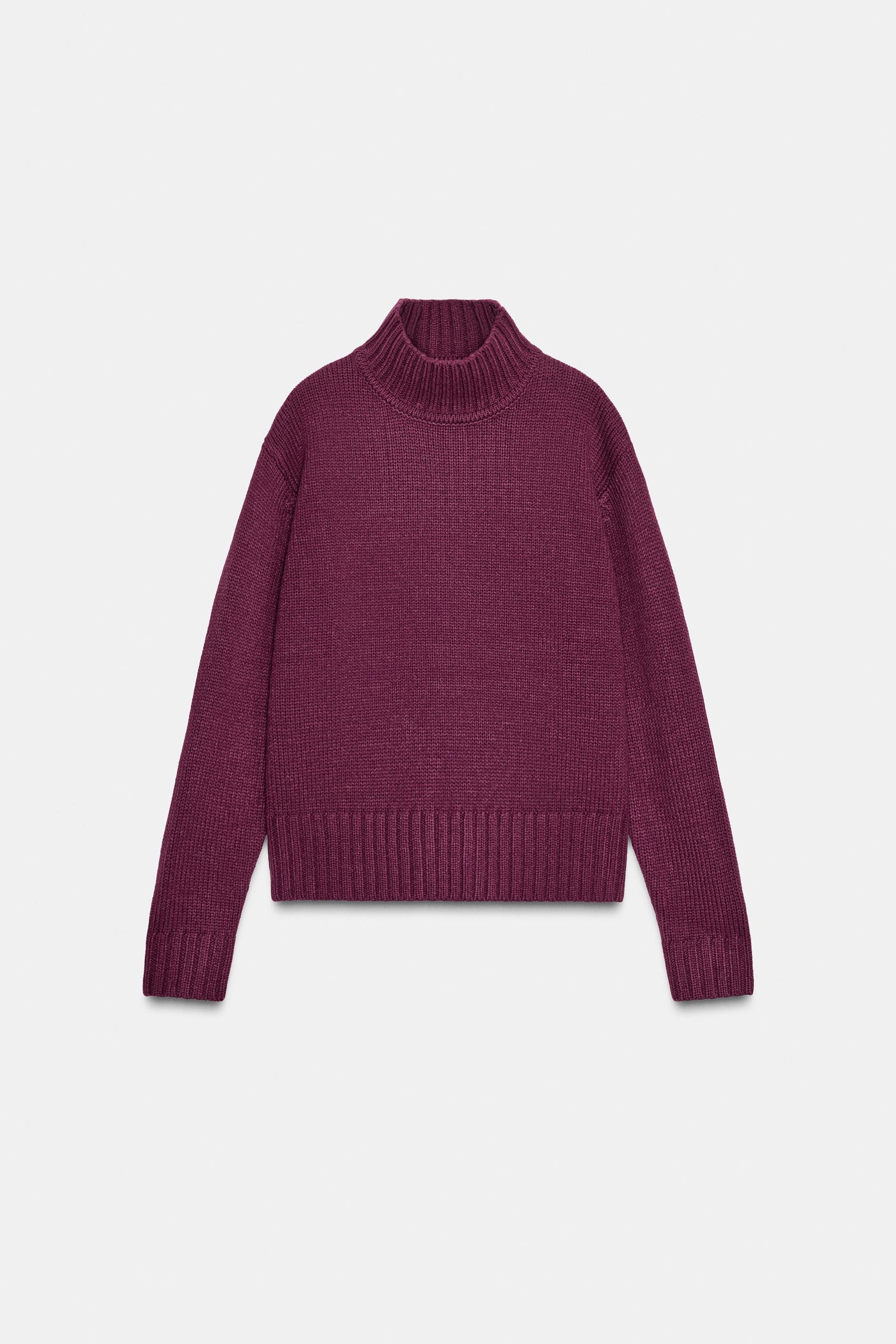 HIGH NECK KNIT JUMPER - Image 5