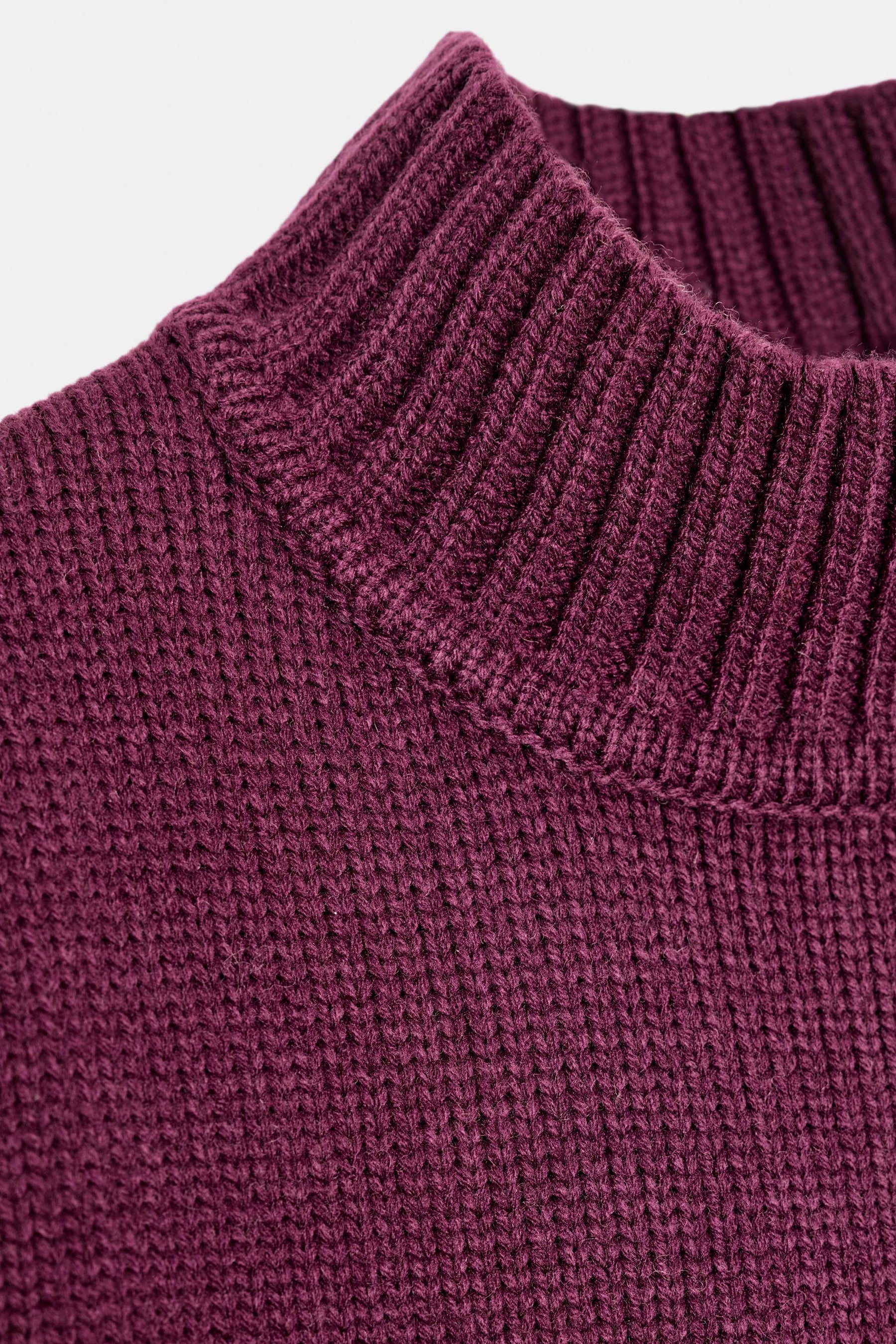 HIGH NECK KNIT JUMPER - Image 7