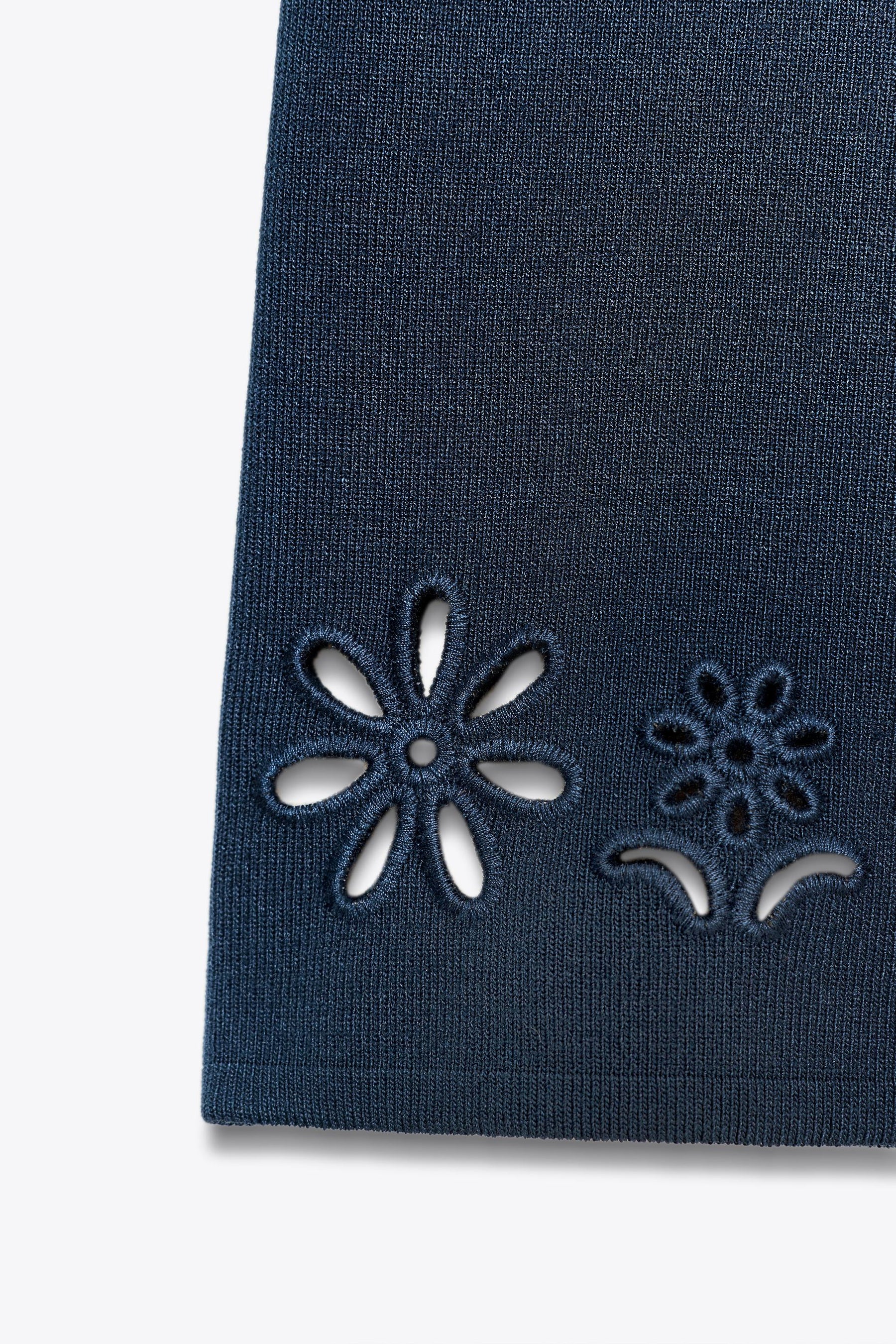 KNIT TROUSERS WITH CUTWORK EMBROIDERY - Image 6