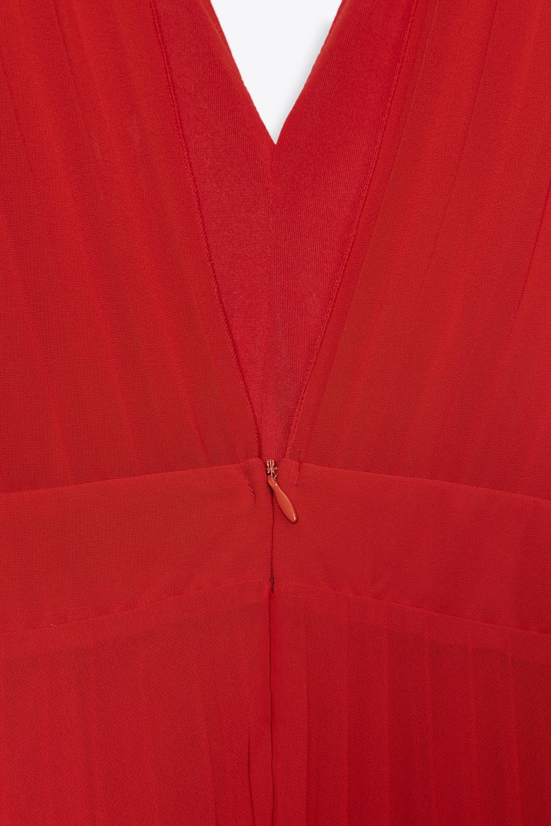 PLEATED MIDI DRESS - Image 6