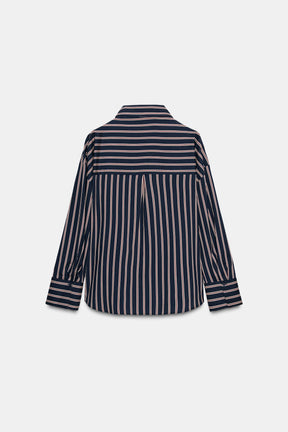 Striped cotton shirt