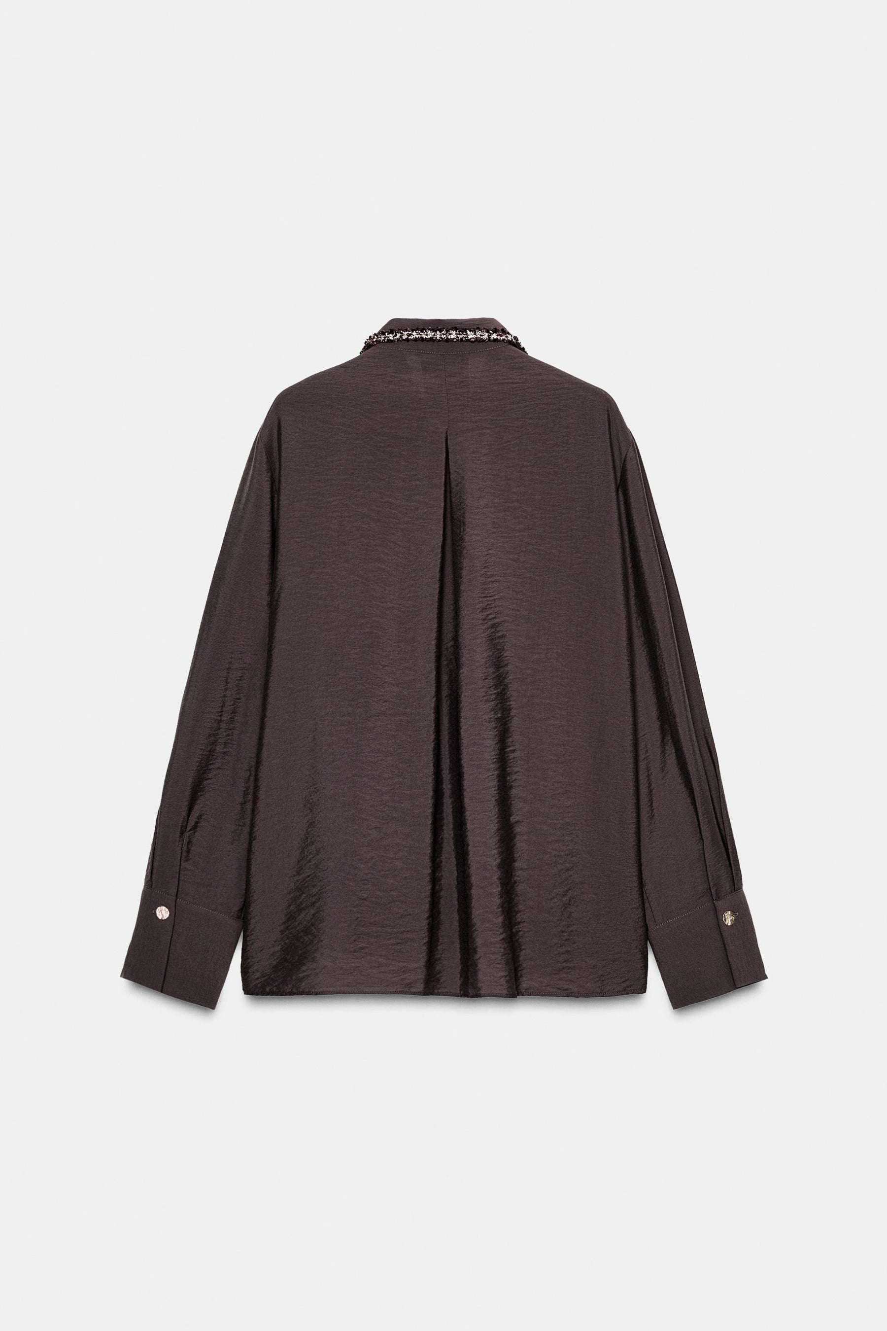 Textured Piped Shirt