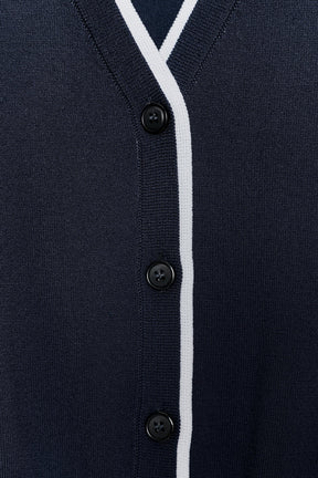 DOUBLE LAYER TRIM CARDIGAN - Image 8