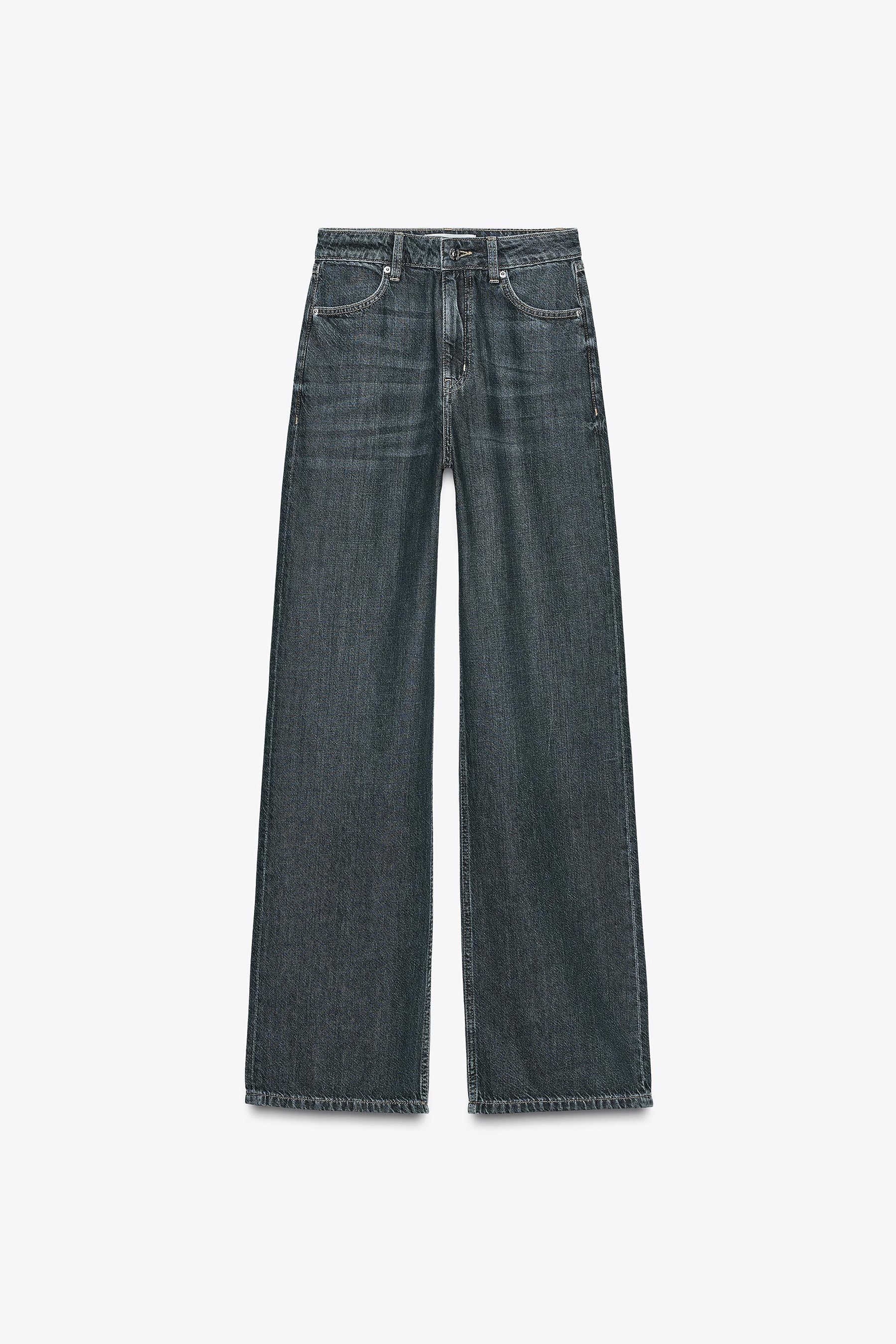 Straight-Fit High-Waist Jeans