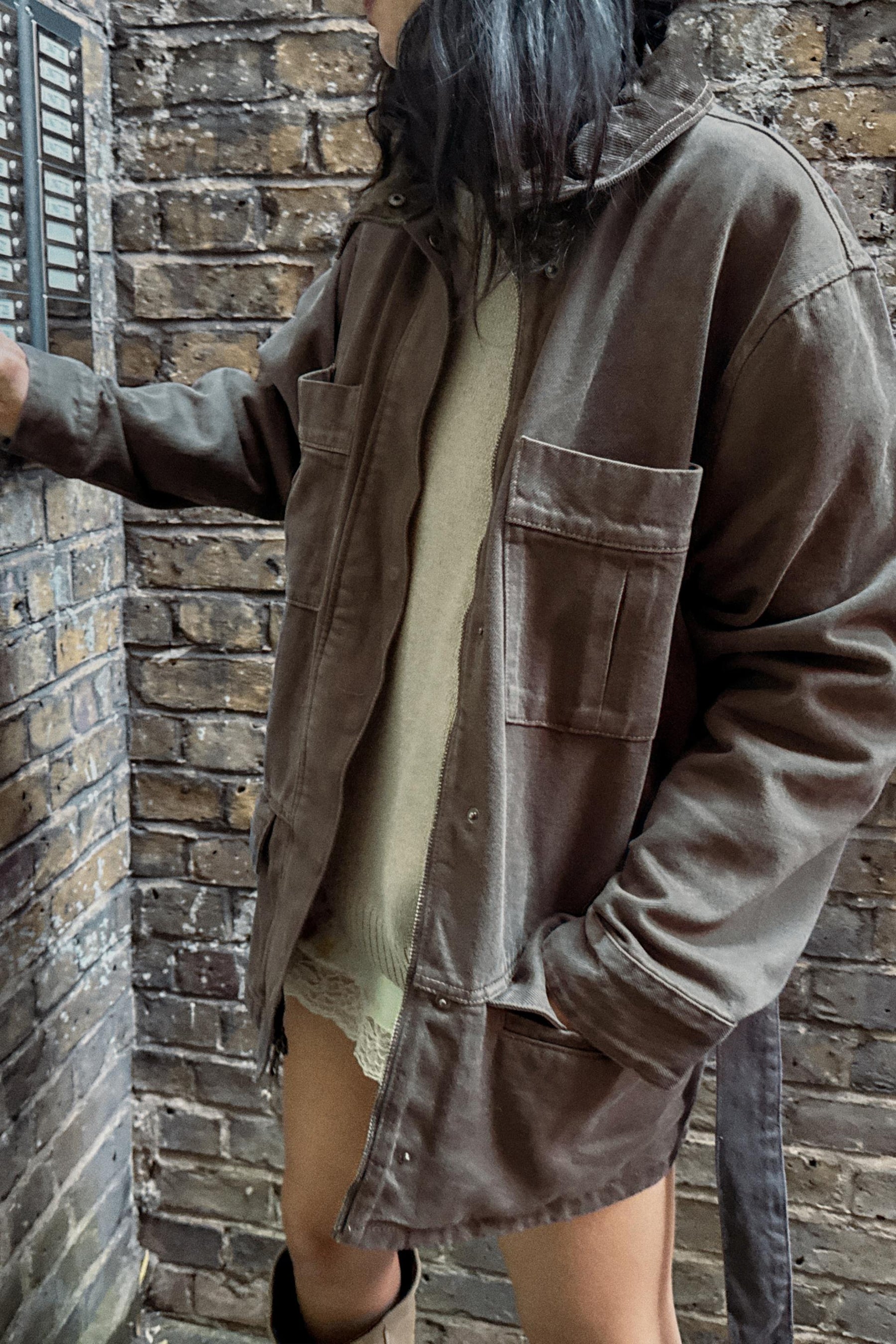 CORDUROY COLLAR JACKET - Image 4