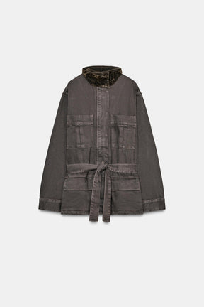 CORDUROY COLLAR JACKET - Image 6