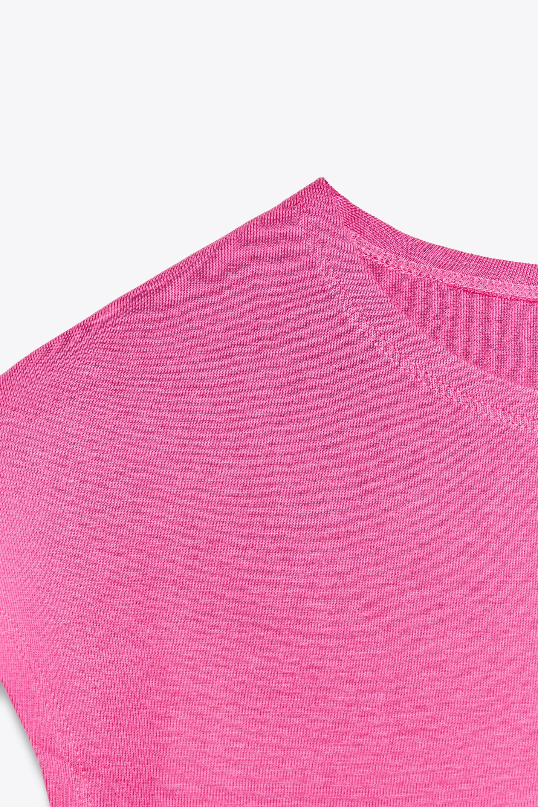 COTTON MODAL CROPPED SHIRT