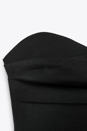 Textured Bandeau Top