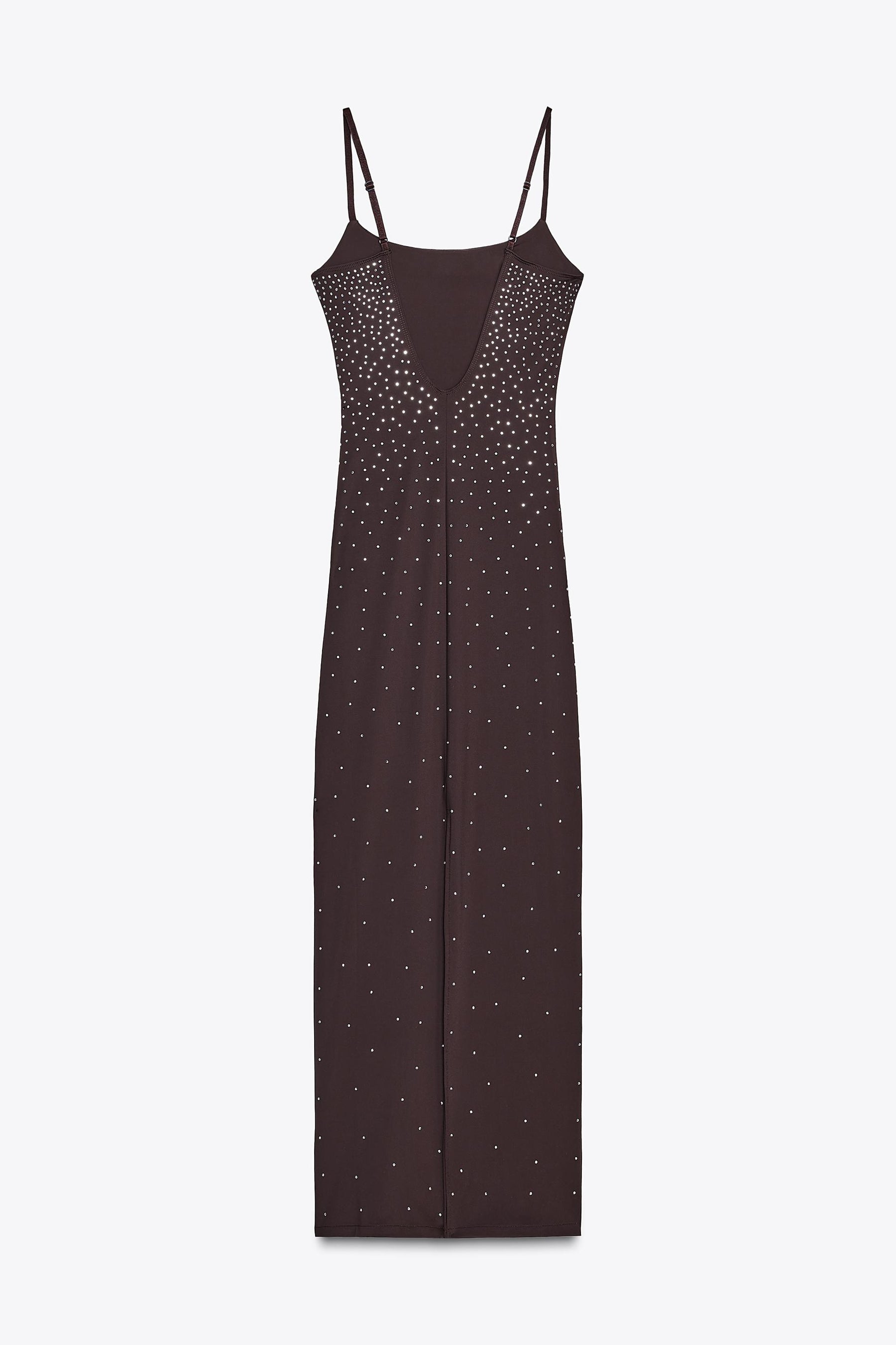 RHINESTONE POLYAMIDE DRESS - Image 7