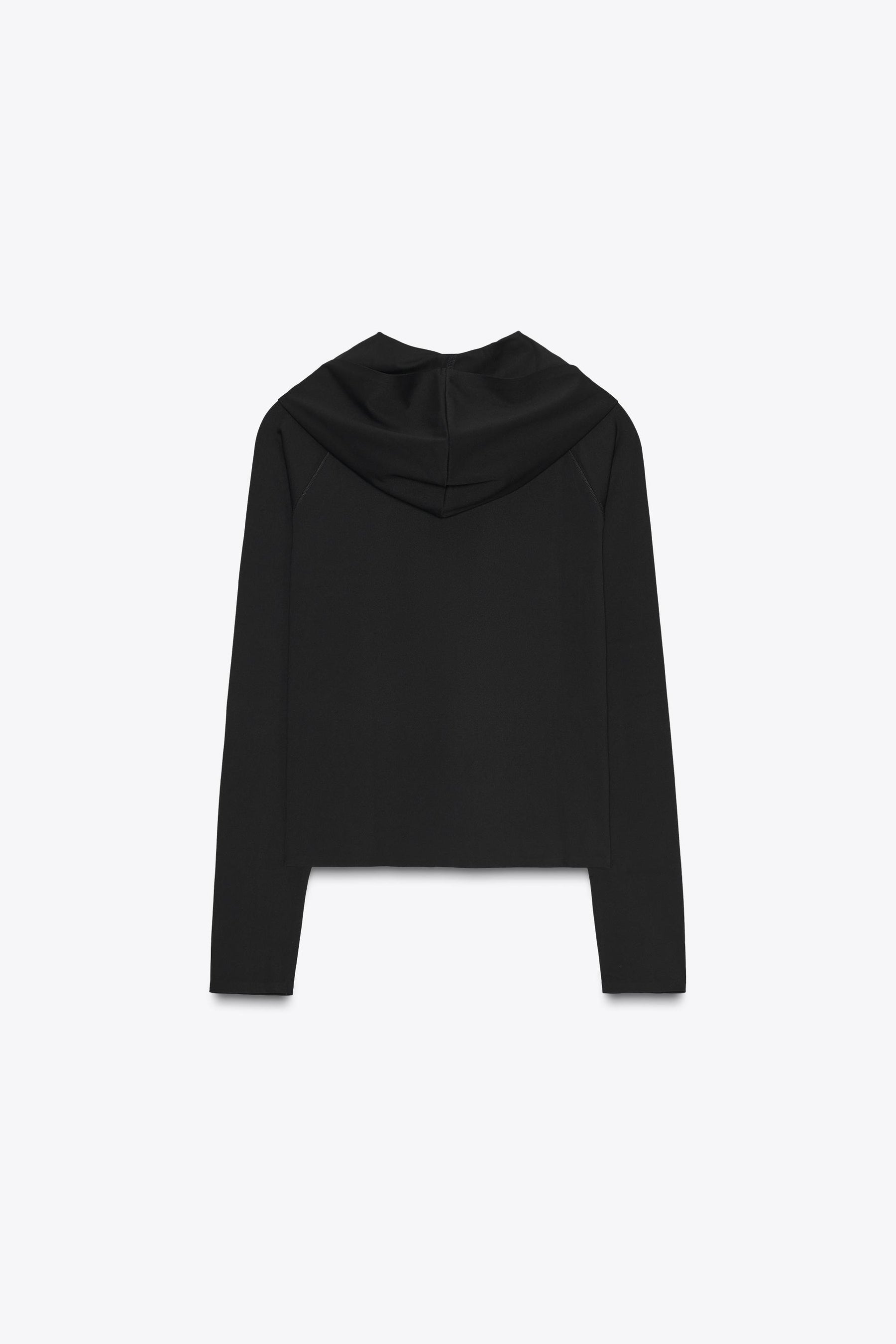 Polyamide Hooded Sweatshirt