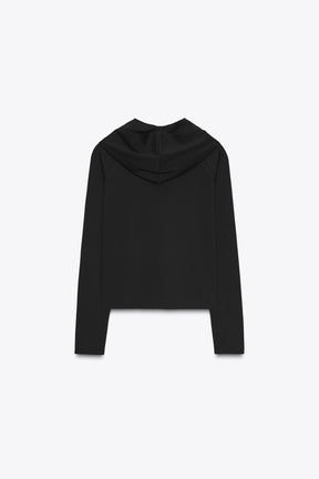 Polyamide Hooded Sweatshirt
