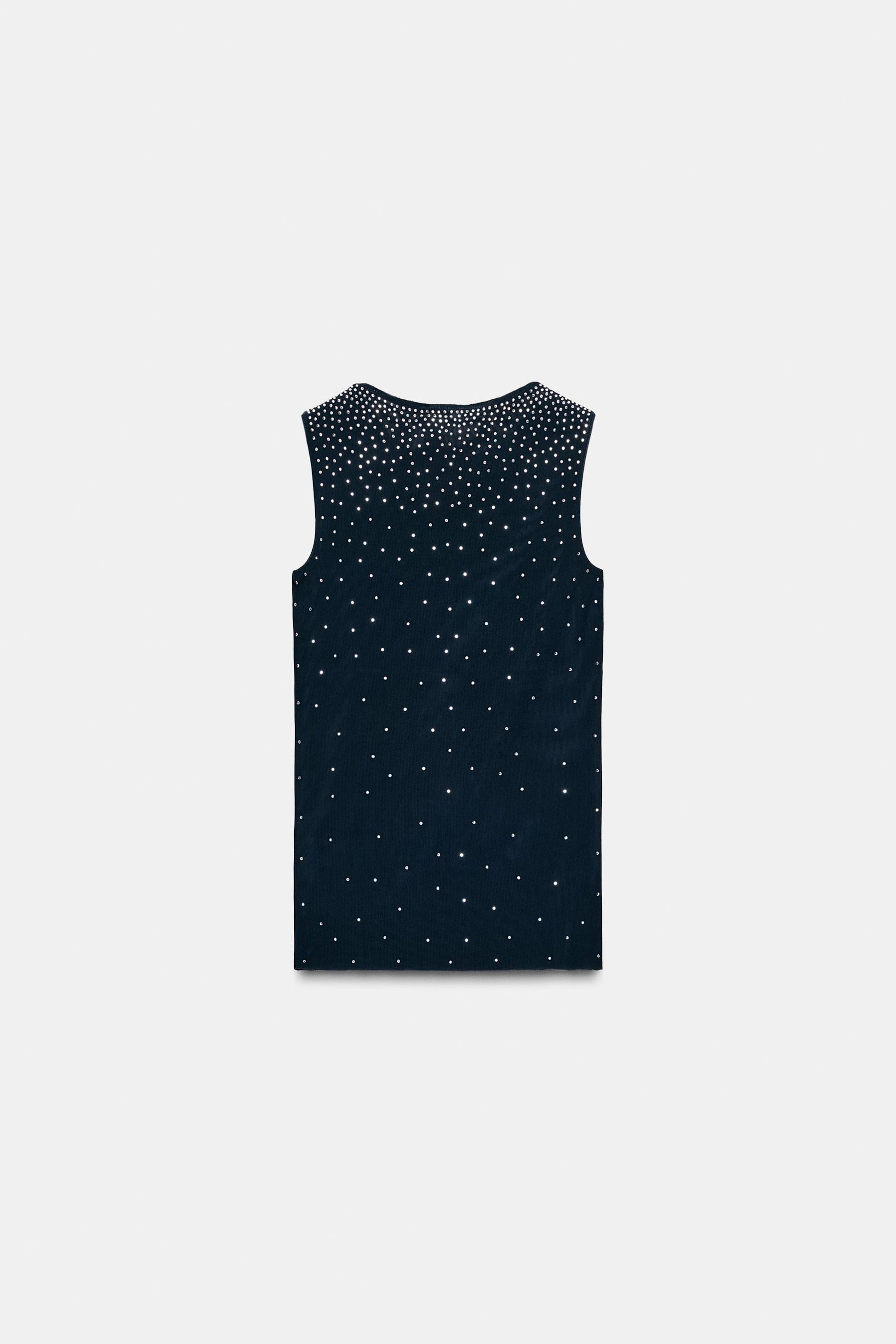 Sparkly Sleeveless Top