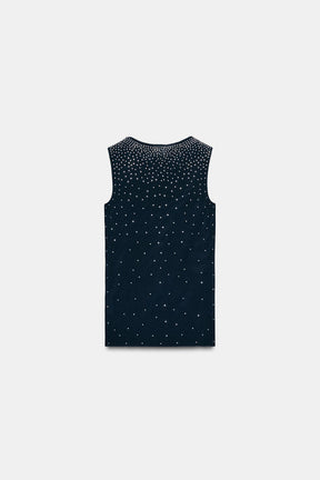 Sparkly Sleeveless Top