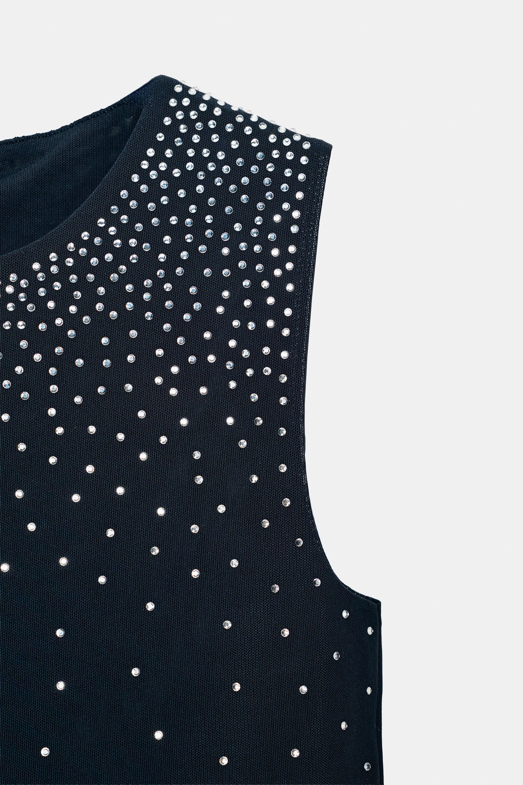 Sparkly Sleeveless Top