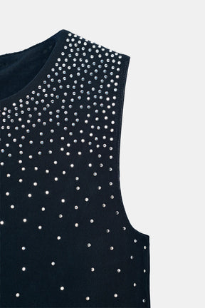 Sparkly Sleeveless Top