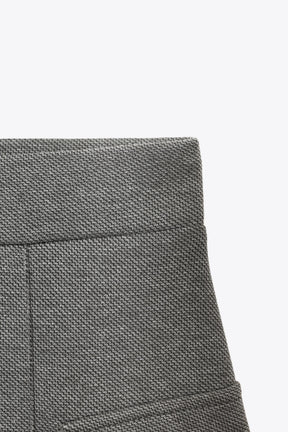 Piqué Trousers with Pockets