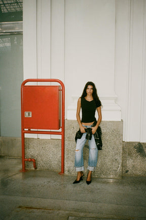 Asymmetric Gathered Top