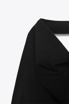 HALTER OPEN-BACK BODYSUIT