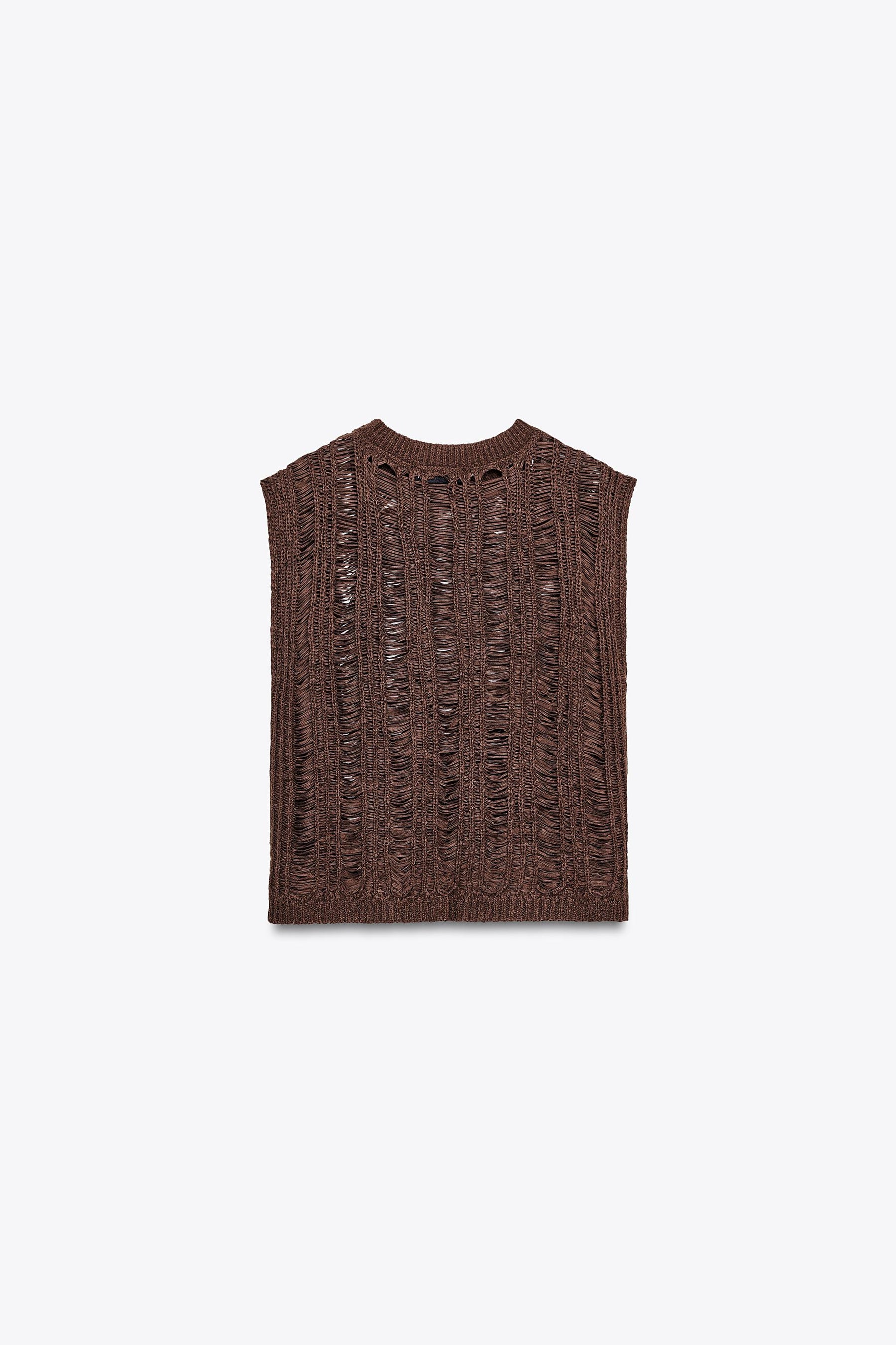 RIBBED KNIT TOP - Image 5