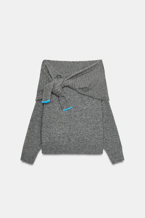 OFF-THE-SHOULDER KNIT JUMPER - Image 5