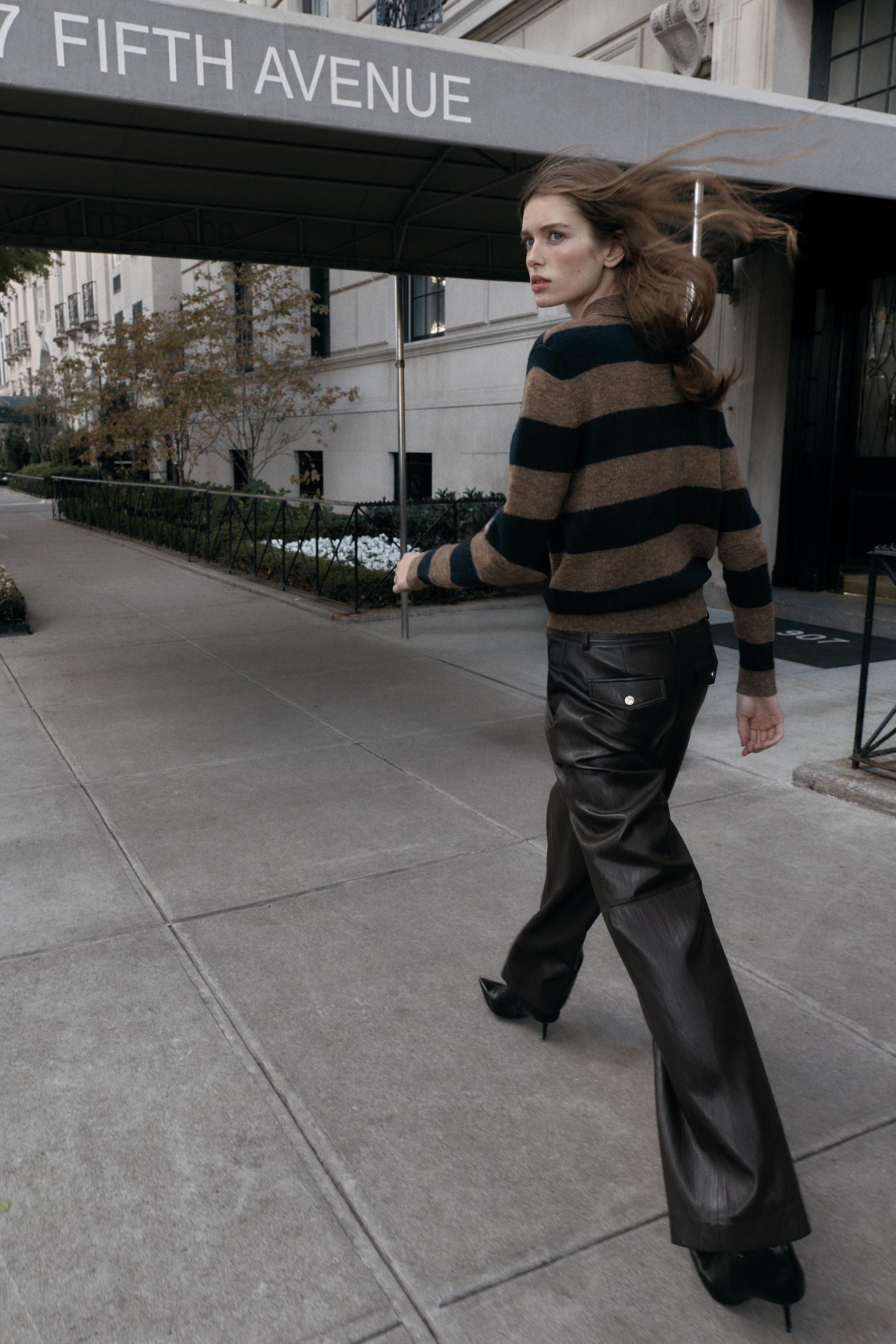 Striped Knit Cardigan