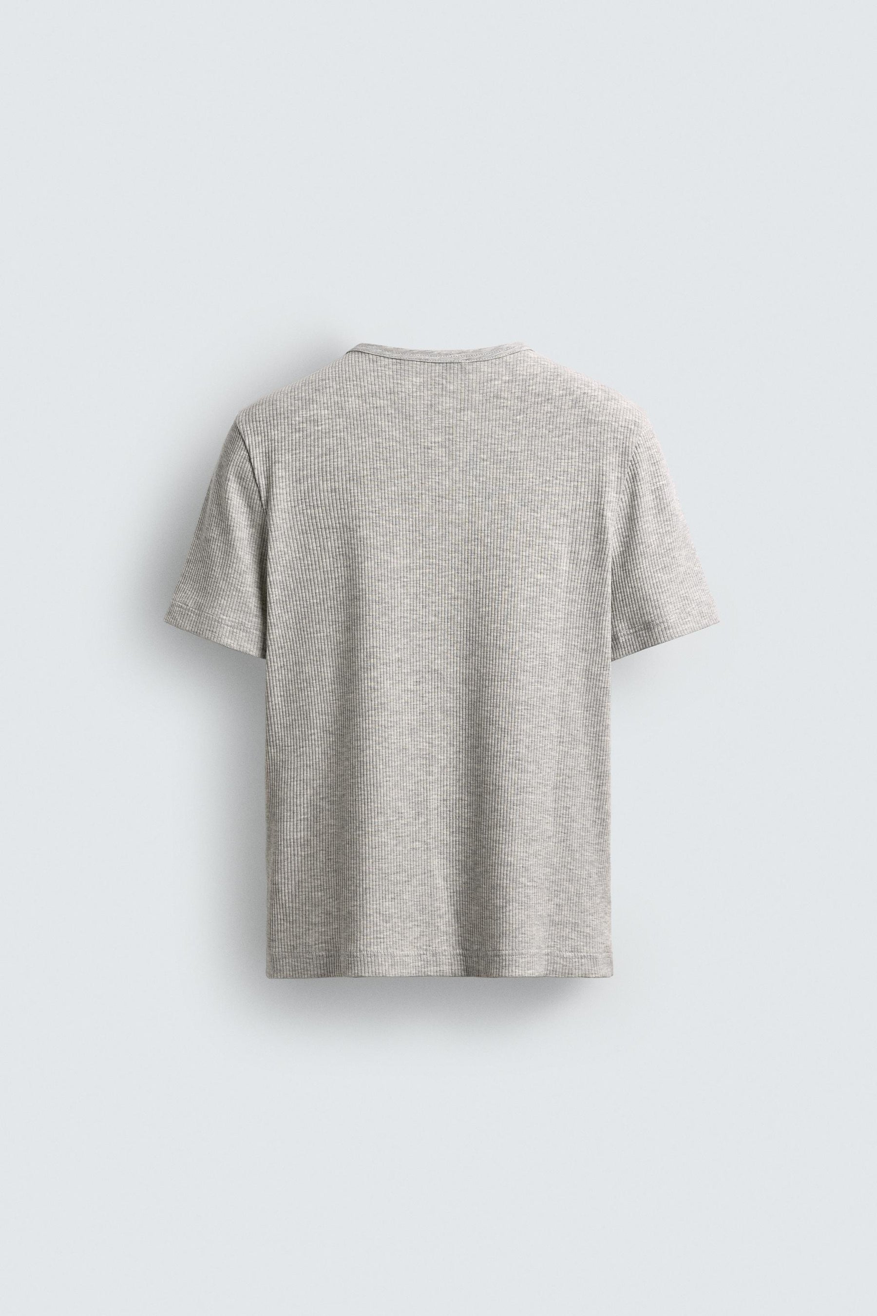 GRANDAD COLLAR T-SHIRT - Image 7