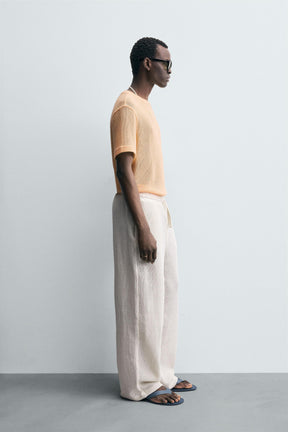 OPEN TEXTURED T-SHIRT - Image 4