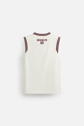 CONTRAST VARSITY TANK TOP - Image 9