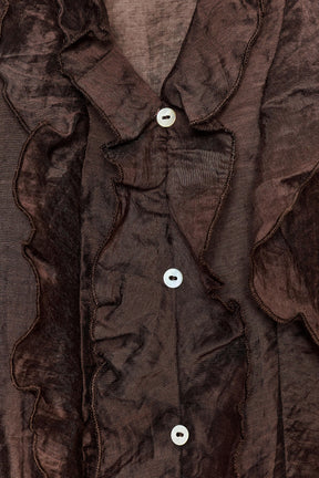 Ruffled Fashion Blouse