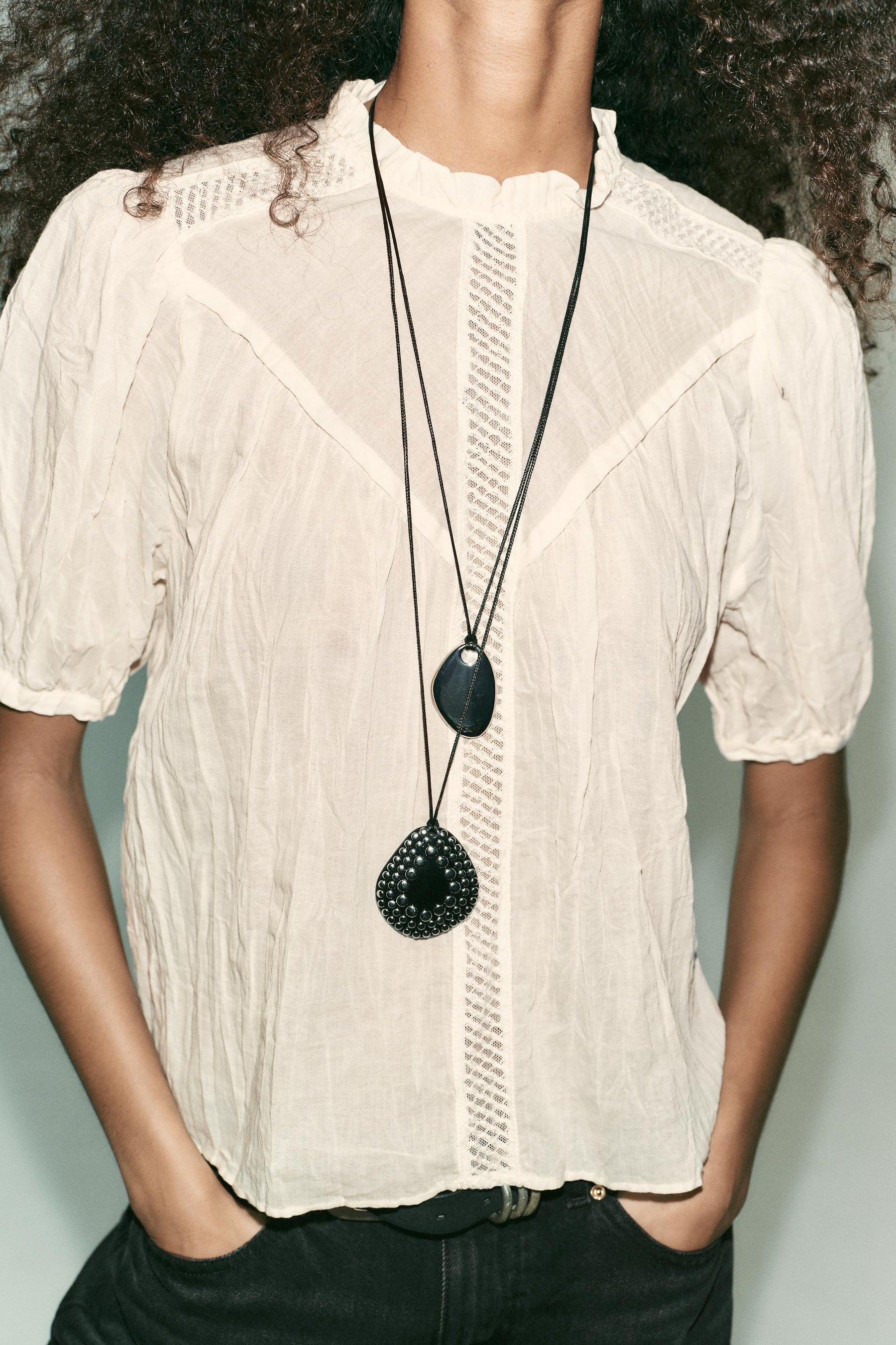 Rustic Insert Blouse