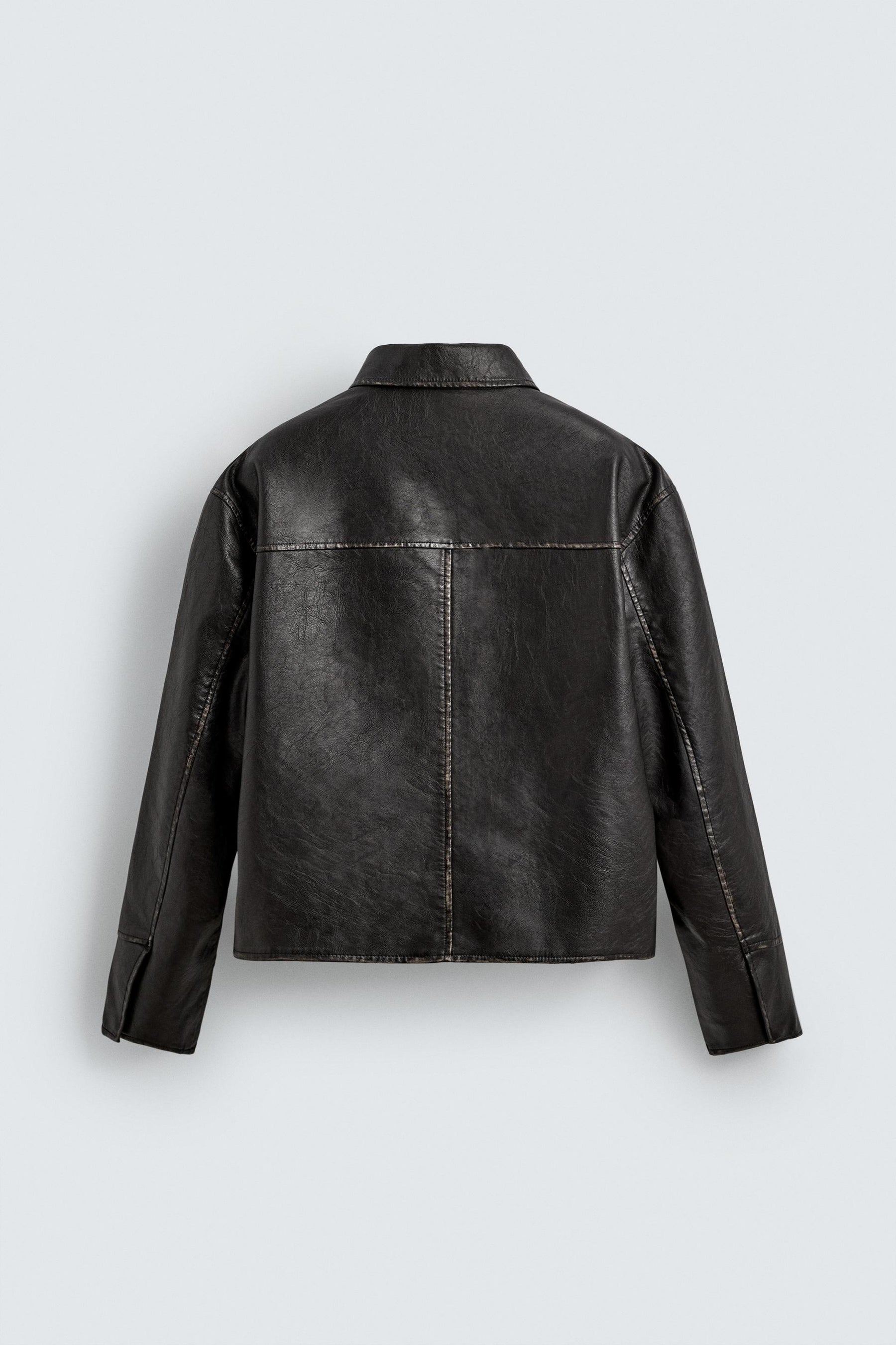 Faux Leather Jacket
