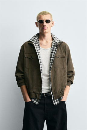FLOWING RELAXED FIT JACKET - Image 2