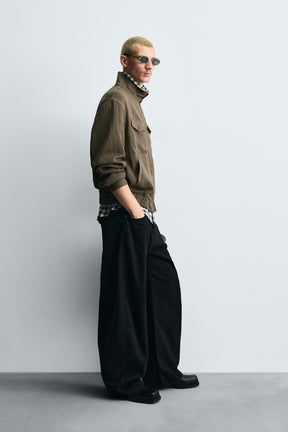 FLOWING RELAXED FIT JACKET - Image 4