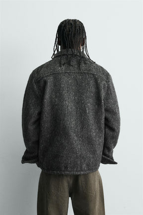 FAUX FUR OVERSHIRT - Image 3