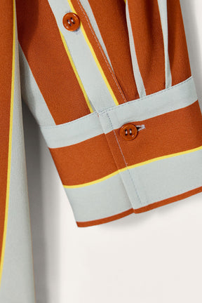 Striped Oversize Fashion Shirt