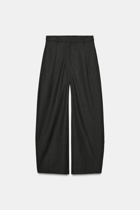 Wool Balloon Trousers