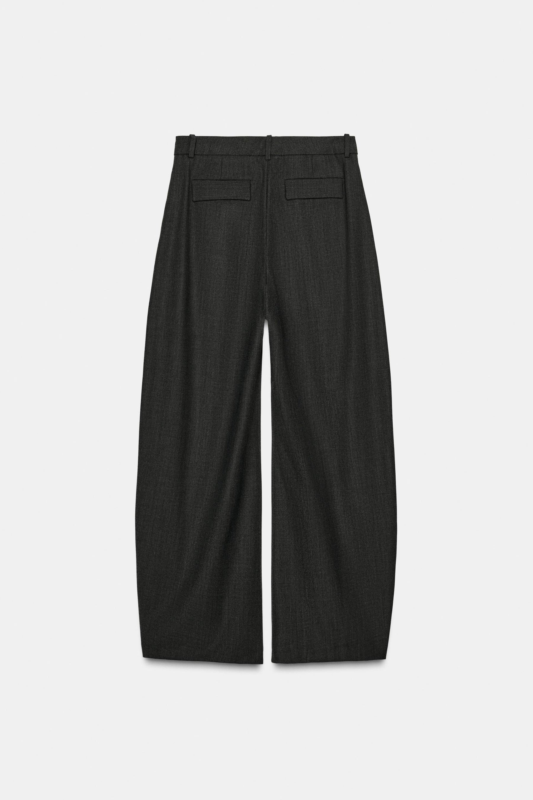 Wool Balloon Trousers