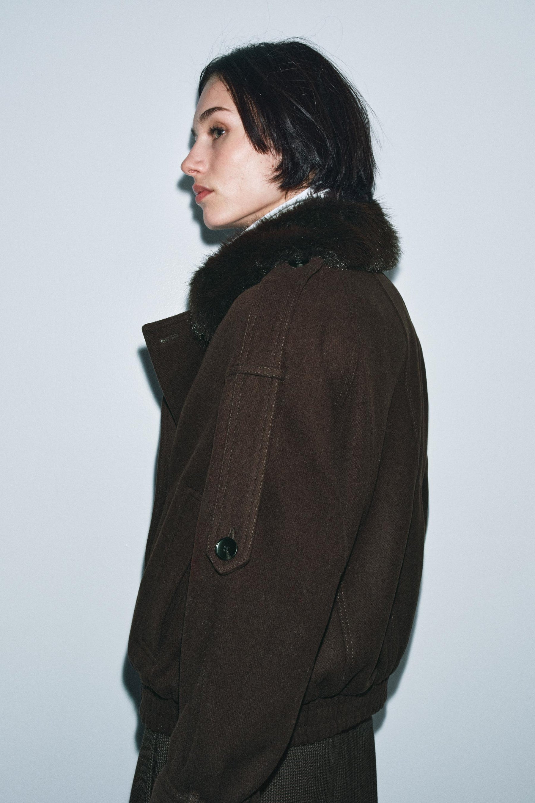 Wool Blend Jacket with