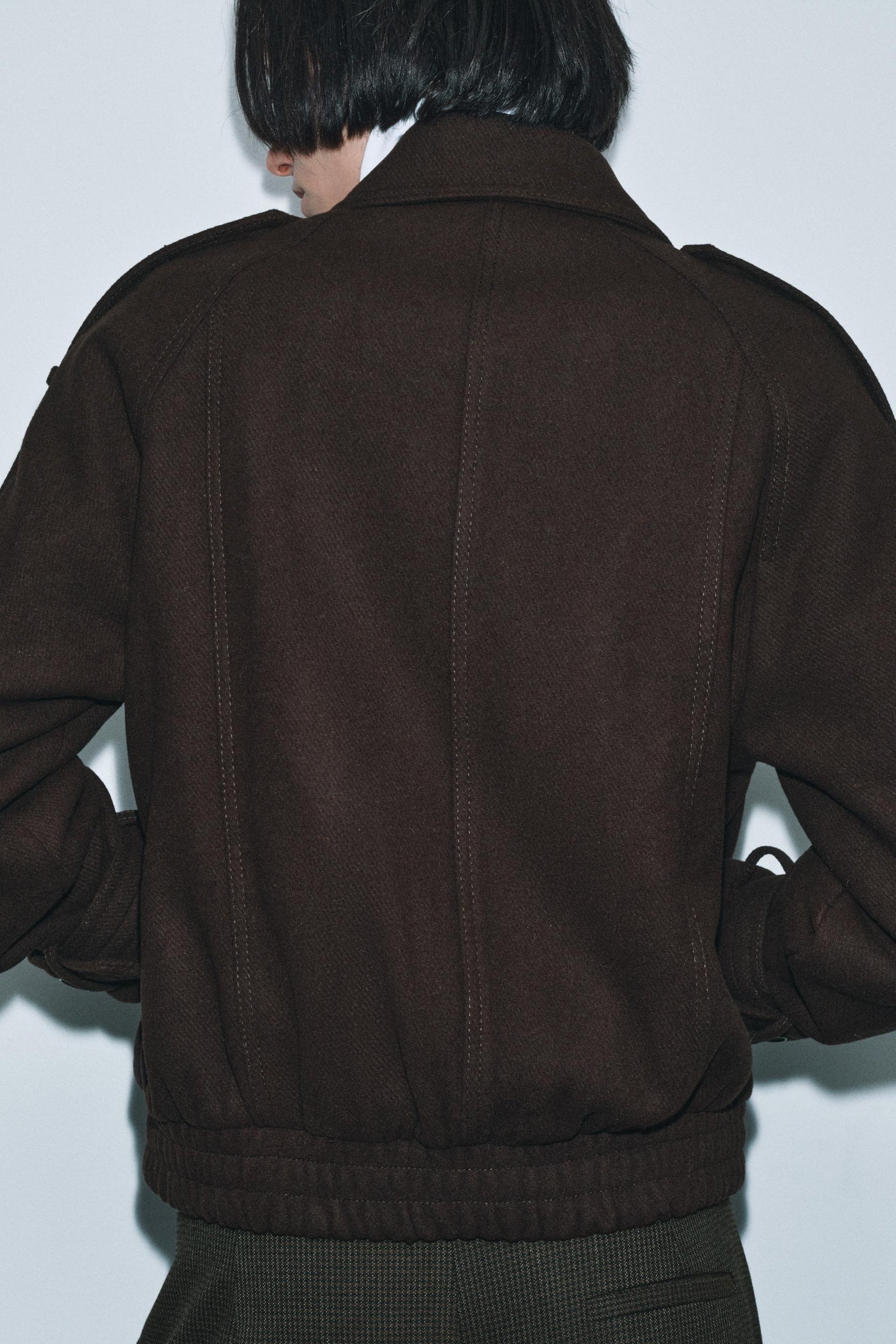 Wool Blend Jacket with