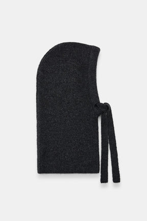 Ribbed Hood Beanie