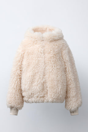 FAUX FUR SKI COLLECTION JACKET - Image 1