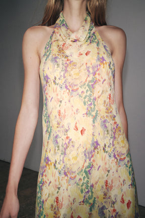FLORAL PRINT DRESS ZW COLLECTION - Image 2