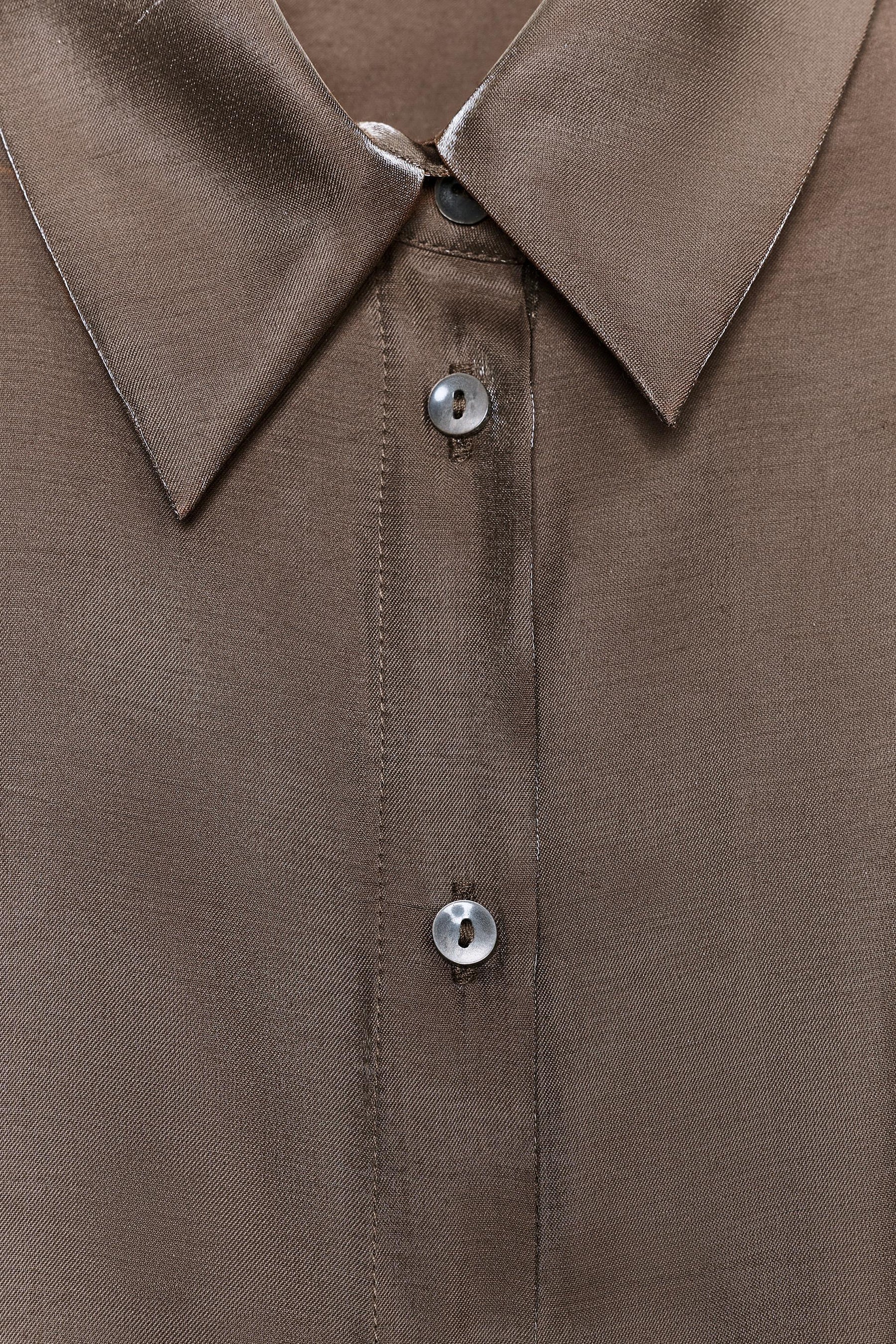 Iridescent Flowing Shirt