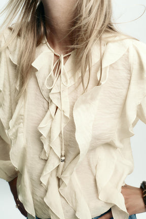 Ruffled Blouse