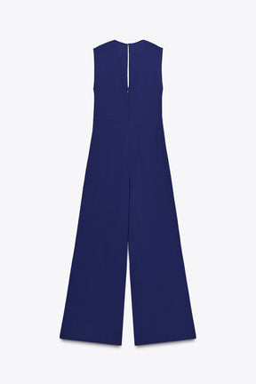 JUMPSUIT WITH HARDWARE BELT - Image 5