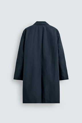 Lined Technical Trench Coat