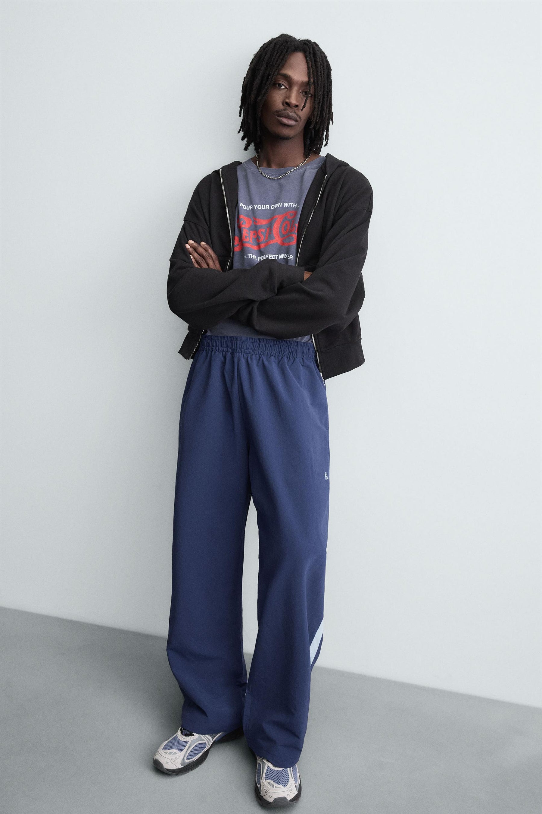 TECHNICAL TROUSERS WITH TAPING - Image 6