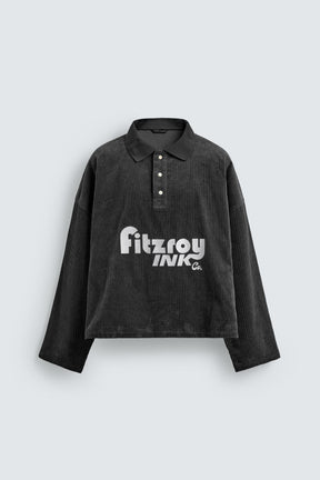 EMBROIDERED CORDUROY POLO SHIRT - Image 7