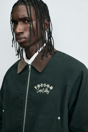 EMBROIDERED CONTRAST COLLAR JACKET - Image 6